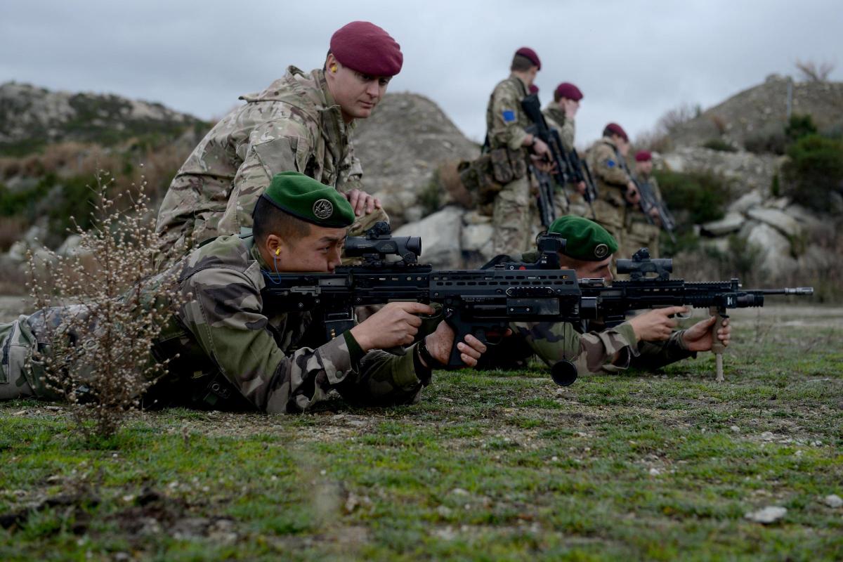 Colchester Soldiers Train With Counterparts From French Foreign Legion Gazette